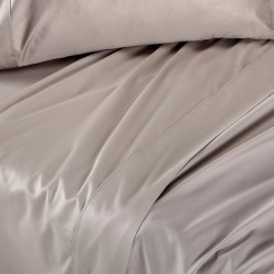 JUEGO SABANAS ALGODON SATEN 400 HILOS CAMEL