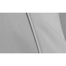 JUEGO SABANAS ALGODON SATEN 400 HILOS GRIS CLARO